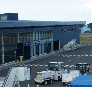 Cargo Warehouse at Pico Island Airport, Azores