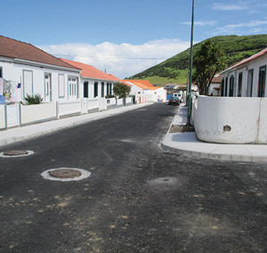 Water supply, collection and treatment of waste water and rainwater of Mouzinho de Albuquerque, Angústi as neighborhood in Horta City